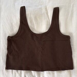 Set Active Brown Sleeveless Women's Top